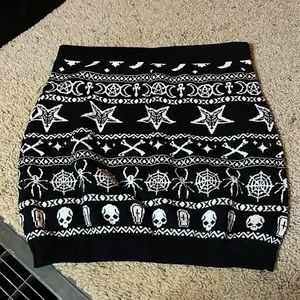 Dolls Kill Knit Skirt
